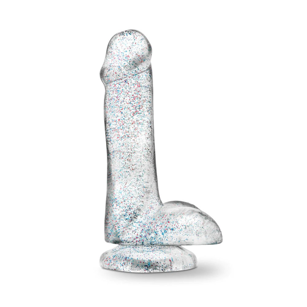 Blush Naturally Yours - 6" Glitter Cock Dildo