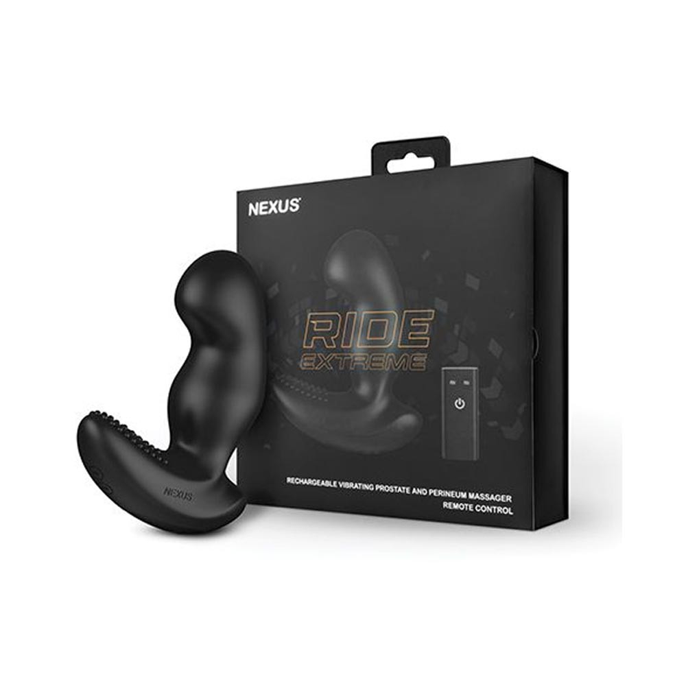 Nexus Ride Extreme Vibrating Prostate & Perineum Massager Remote ...