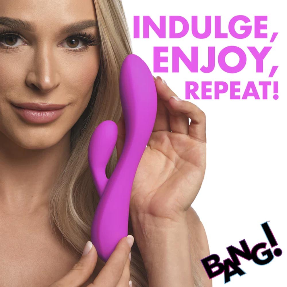 Curve Toys Bang! 10X Flexible Silicone Rabbit Vibe