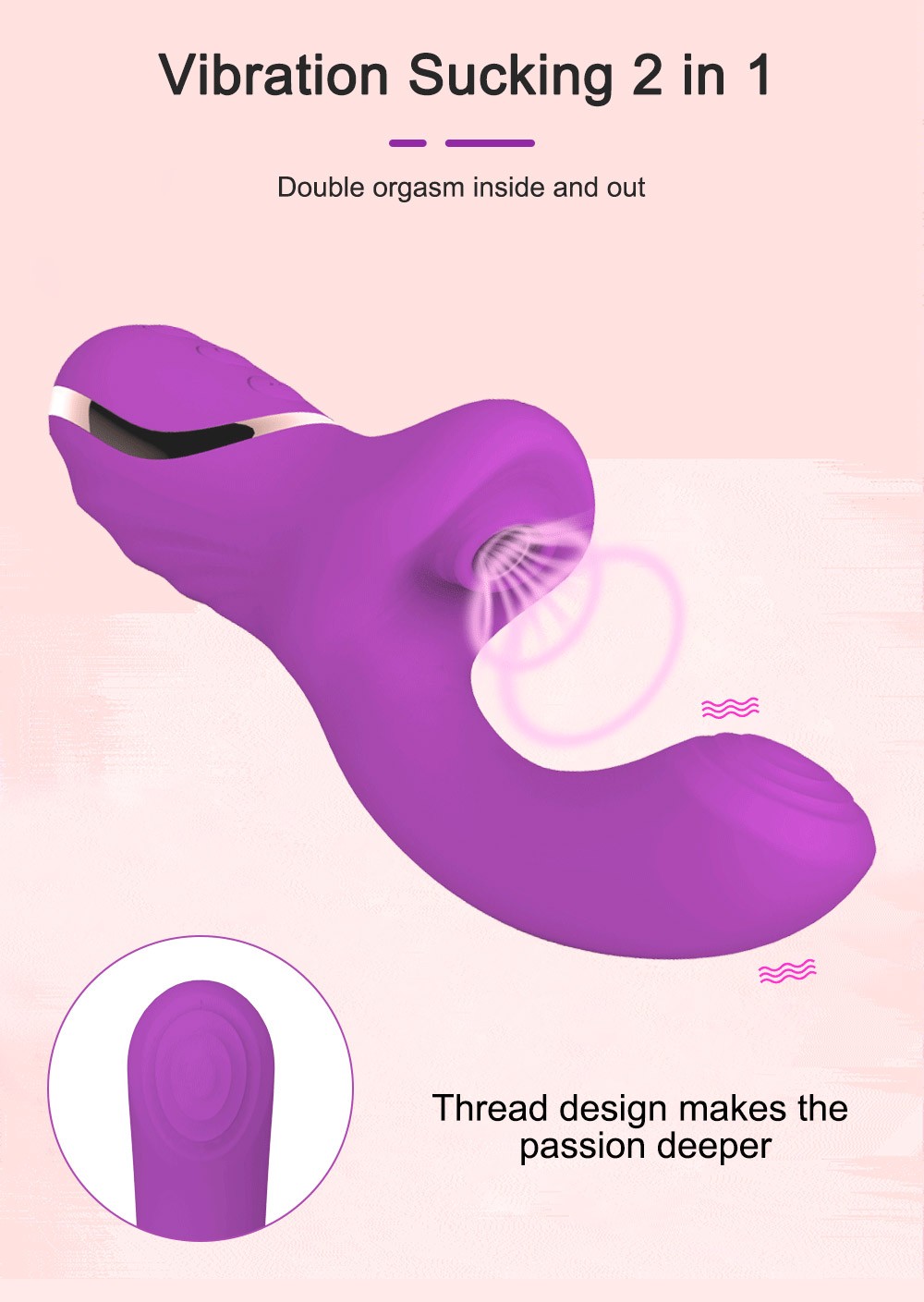 Clitoral Sucking Vibrator With 20 Modes