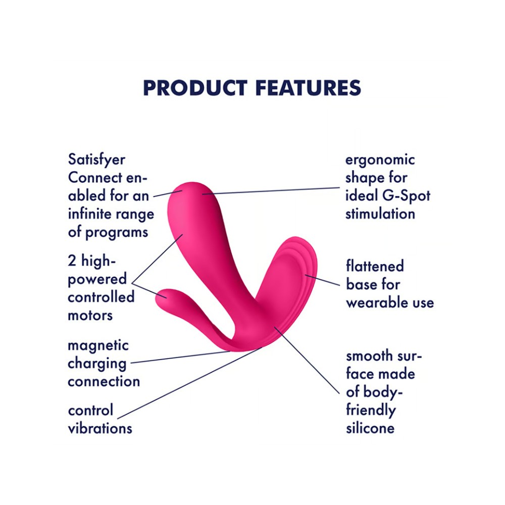 Satisfyer Top Secret Plus Vibrator Wth App Control