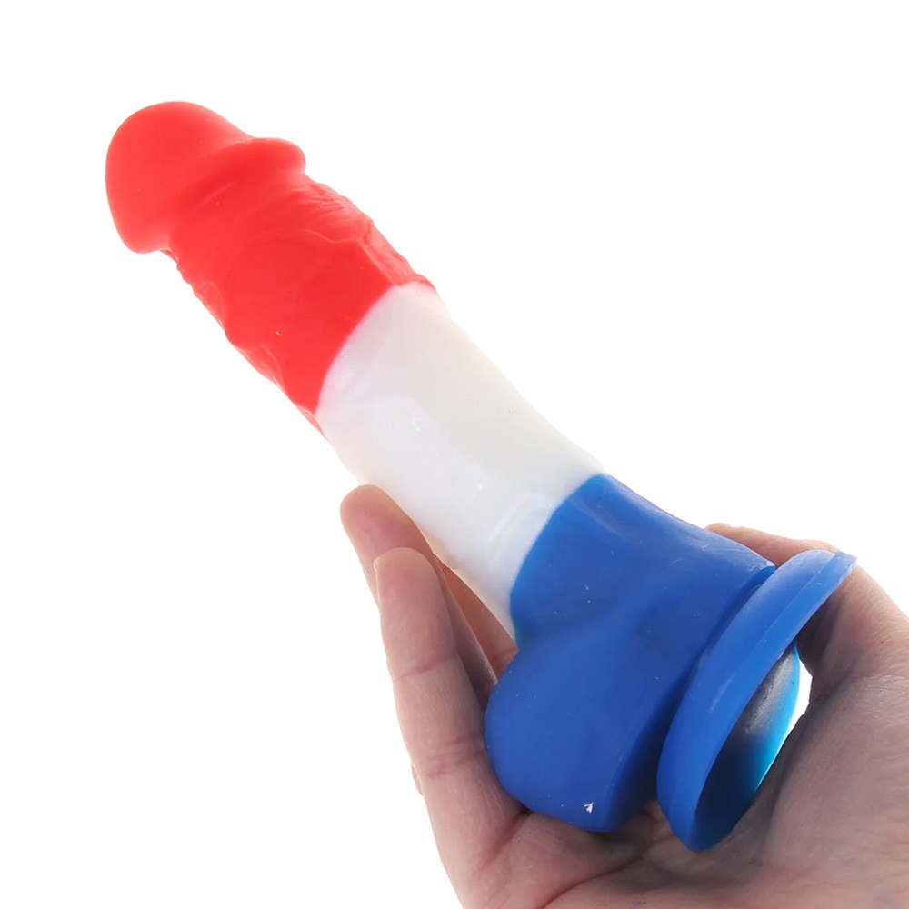 Colours Pleasures Tricolor 5" Realistic Dildo