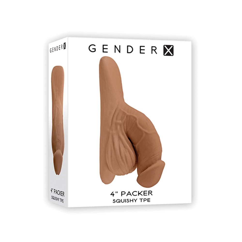 Evolved Novelties Gender X 4 Inch Silicone Packer 4