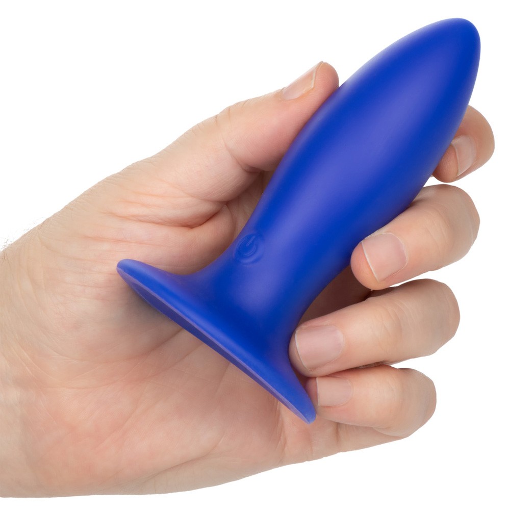 Calexotics Admiral Liquid Silicone Vibrating Torpedo Dildo