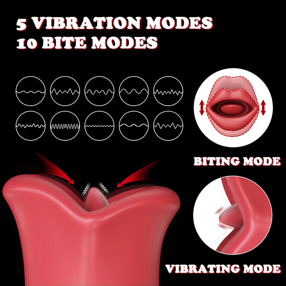 Big Bite Mouth Vibration & Biting