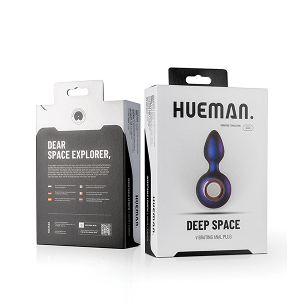 Hueman Deep Space Vibrating Anal Plug