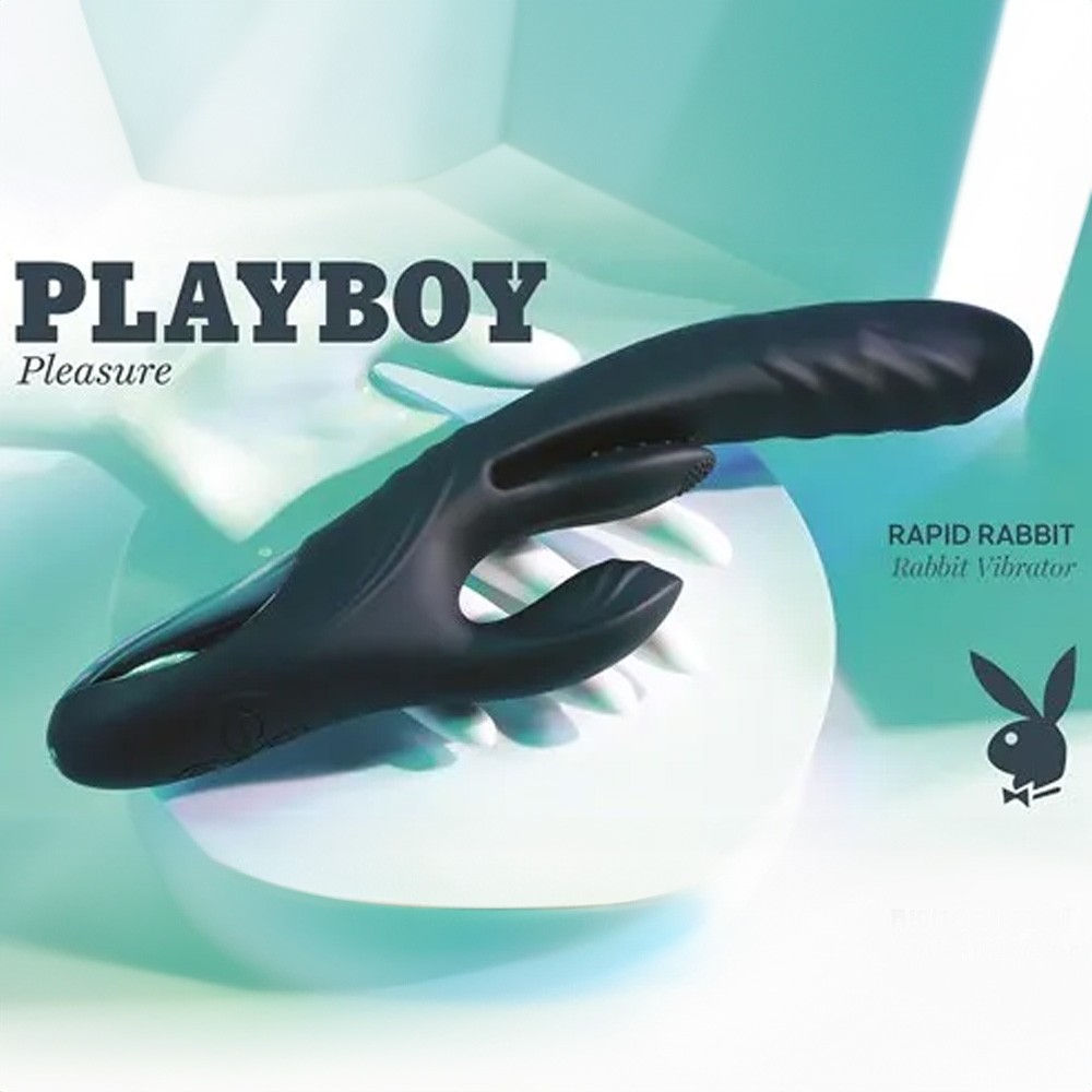 Playboy Pleasure Rapid Rabbit Triple Stimulating Massager