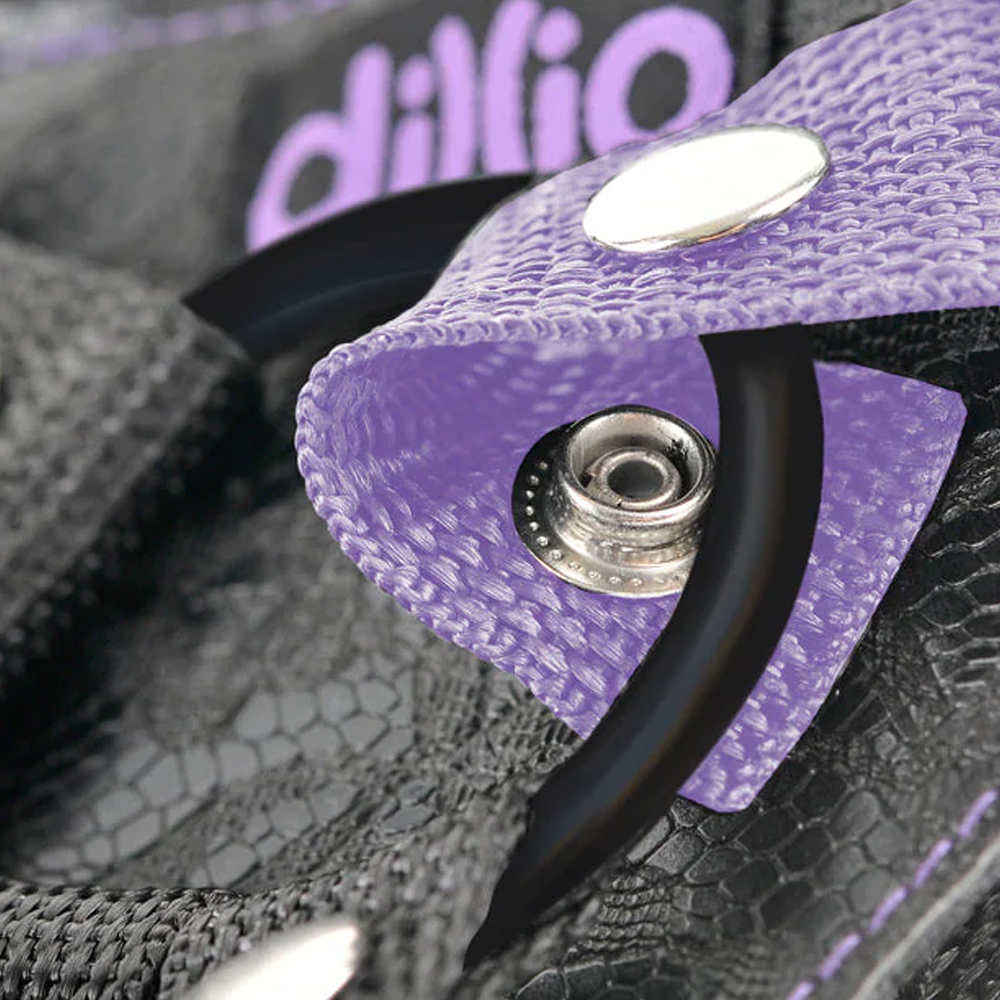 PipeDream Dillio 7 inches Strap On Suspender Harness Set