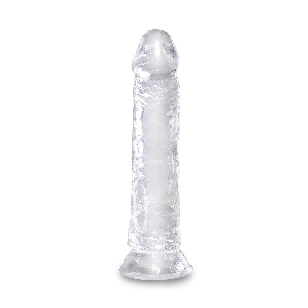 King Cock Clear Suction Cup 8 inch Cock Dildo