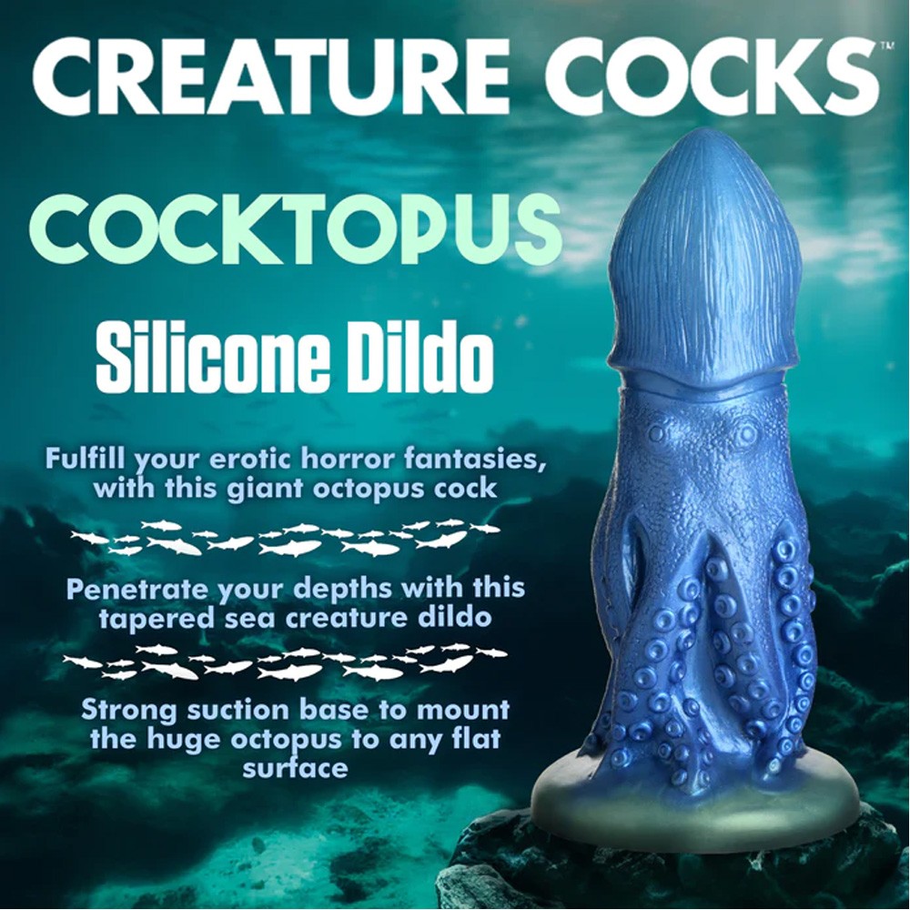 Creature Cocks Cocktopus Octopus Silicone Dildosss