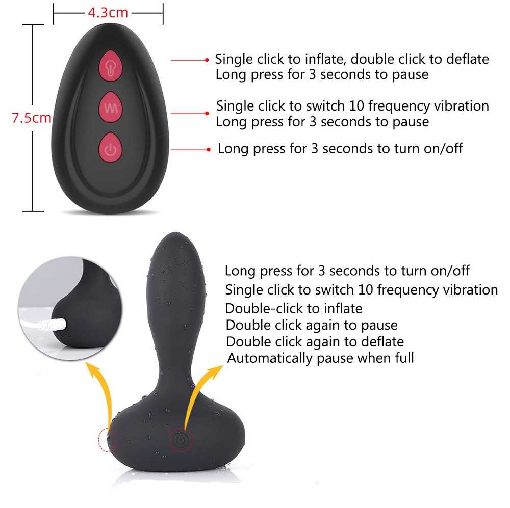 Butt Plug Inflatable s