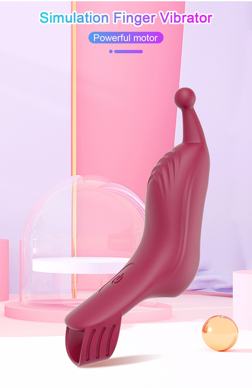  Clitoris G Spot Stimulator Vibrator Lesbian Couples Finger Vibrator
