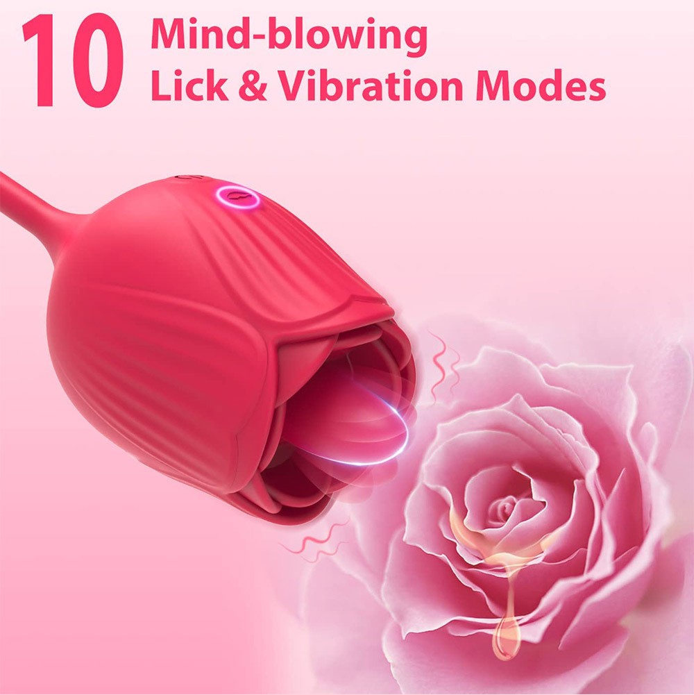 Thrusting Licking Sucking Rose Vibrators ssssssss