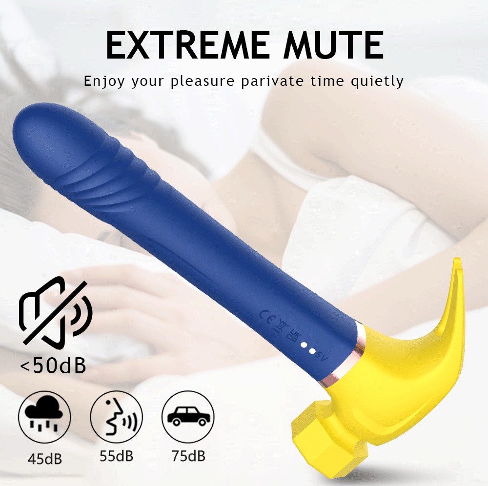 Sucking Thrusting Knock and Vibration 4 In 1 Love Hammer sssssss