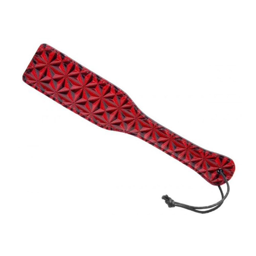 Master Series Crimson Tied Steel Enforced Spanking Paddle