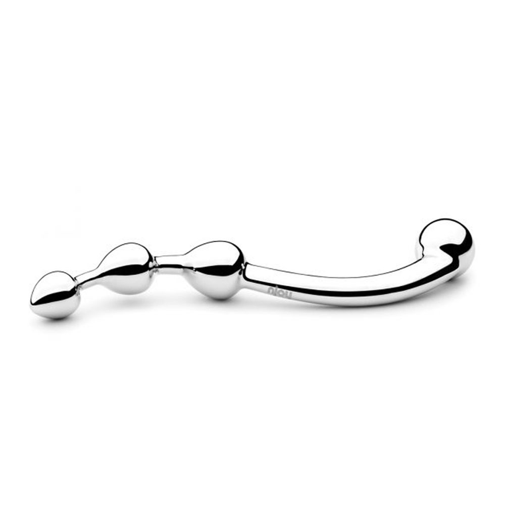 Njoy Fun Wand Stainless Steel P-Spot Stimulator Anal Beaded