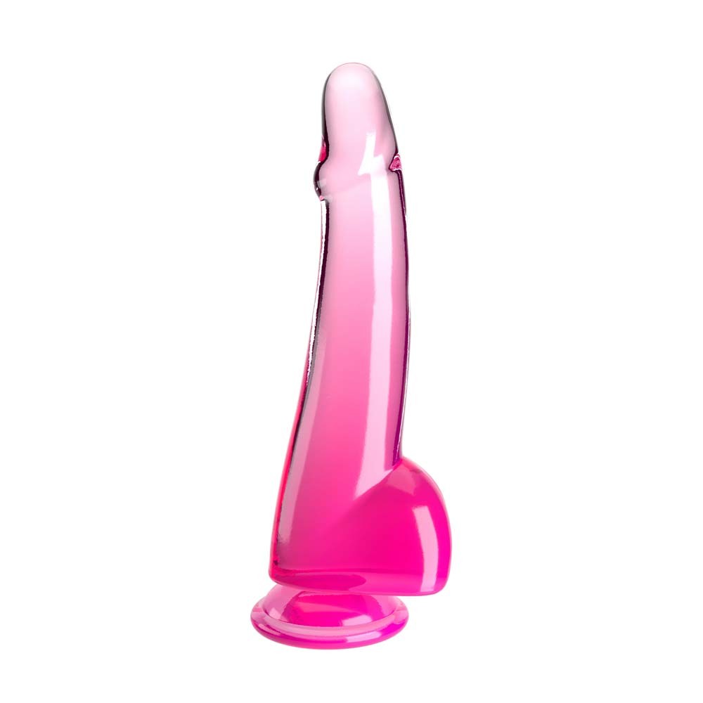 King Cock Clear 10" Cock with Balls 2