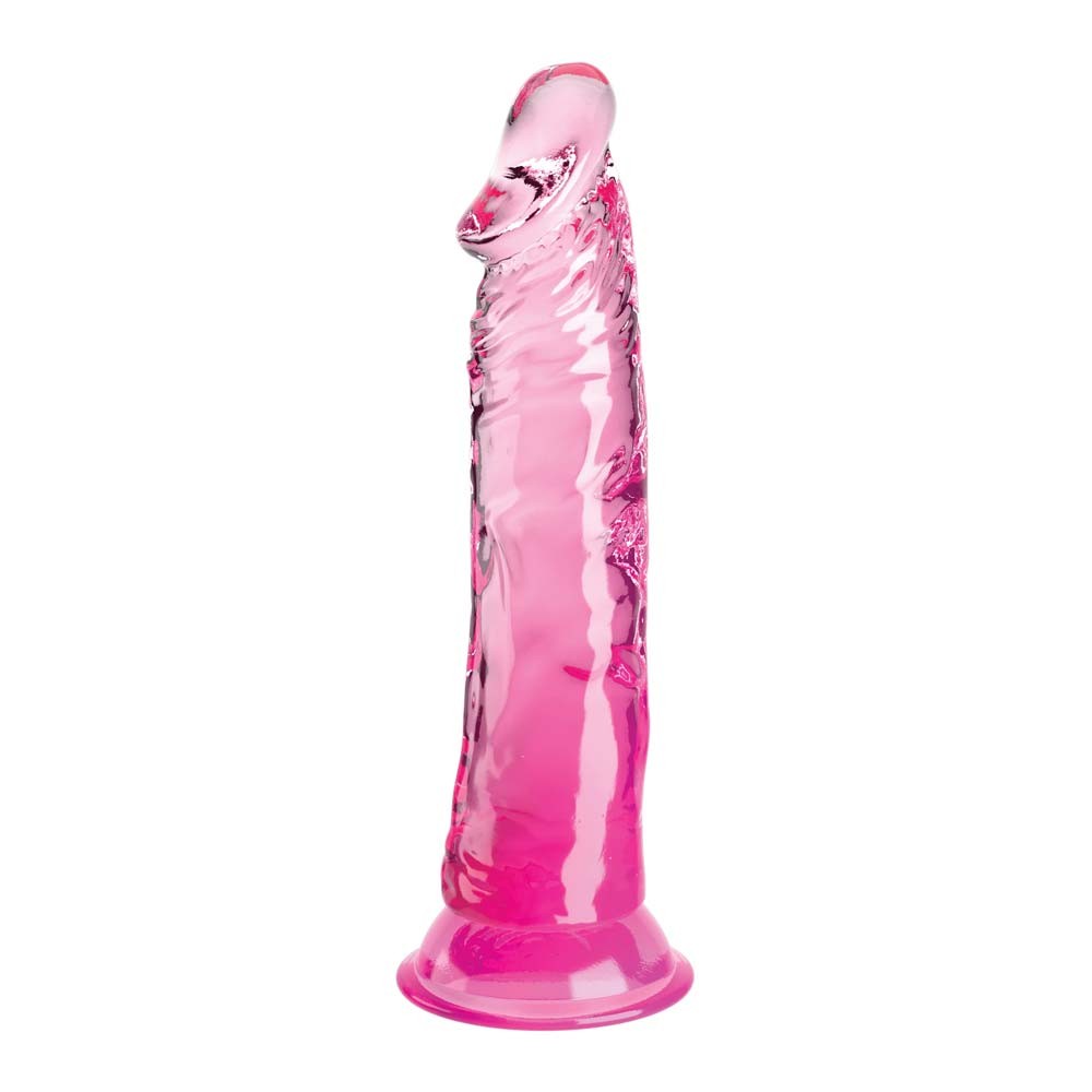 Pipedream King Cock Clear 8 Inch Cock Suction Cup Dildo