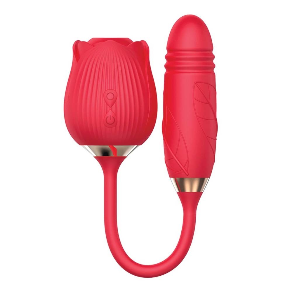 Wild Rose & Thruster Suction and Thrusting Vibrator