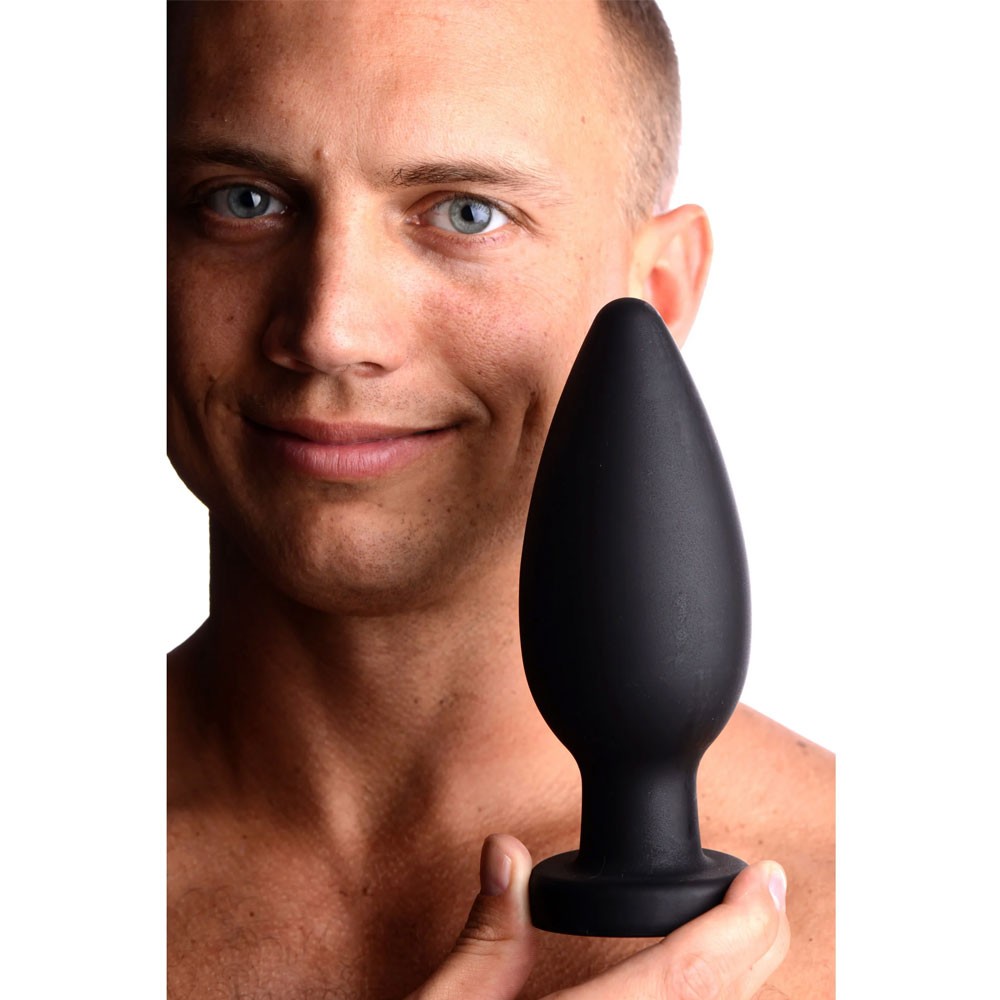 Master Series Colossus XXL Silicone Anal Plug with Suction Cup