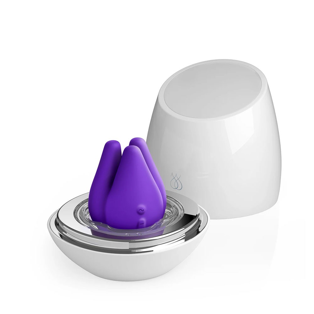 JimmyJane Love Pods Tre Vibrator with Pure UV Sanitizing Mood Light