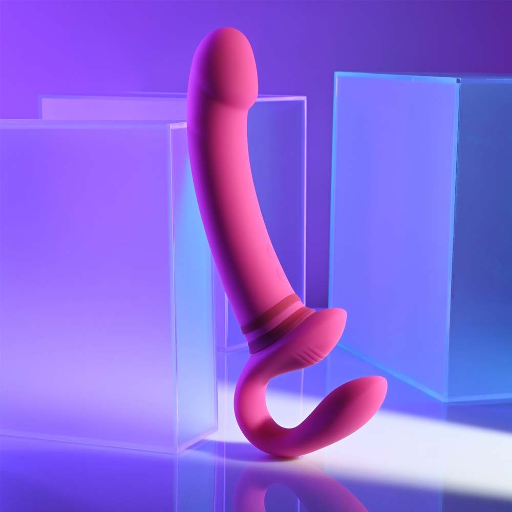 Gender X Sharing is Caring Wearable Strapless Strap-On Vibrating Dildo