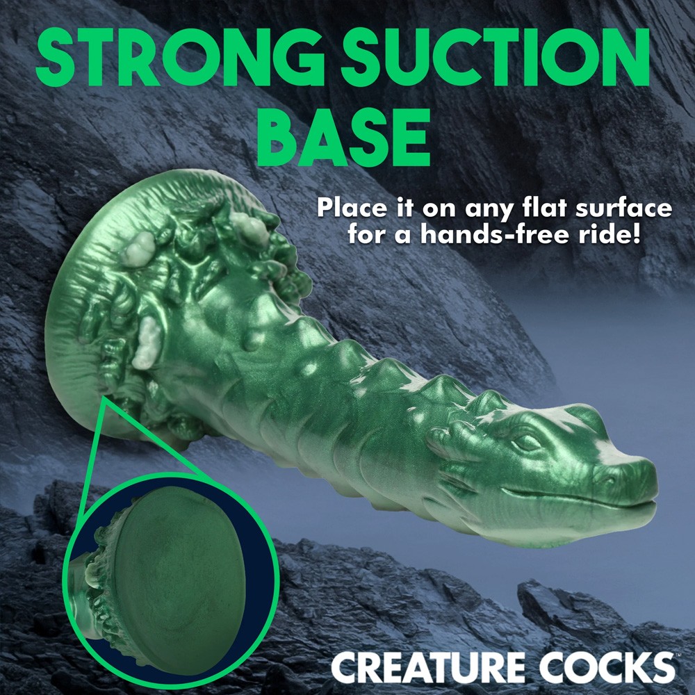 Cockness Monster Lake Creature Silicone Dildo ssssss