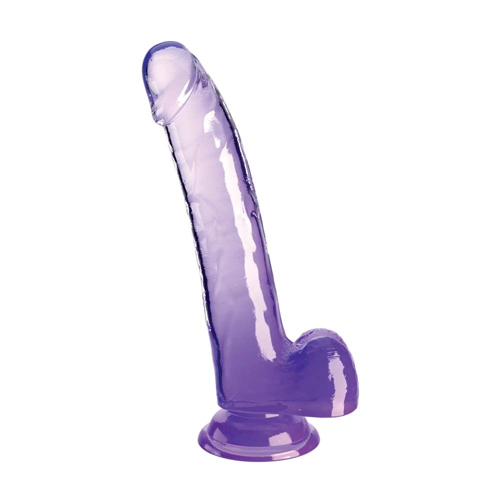 King Cock Clear 9" with Balls