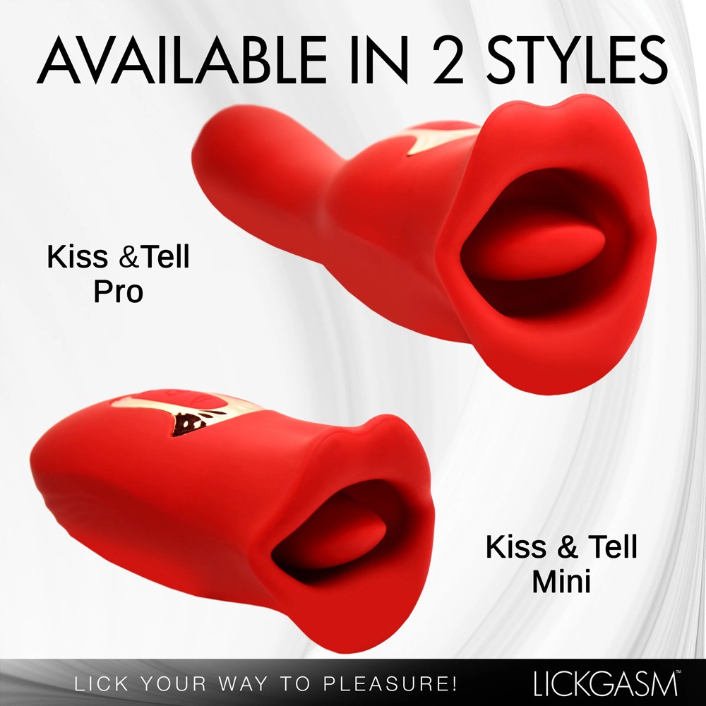 Lickgasm Kiss & Tell Pro Dual-Ended Kissing Vibrator sssssss
