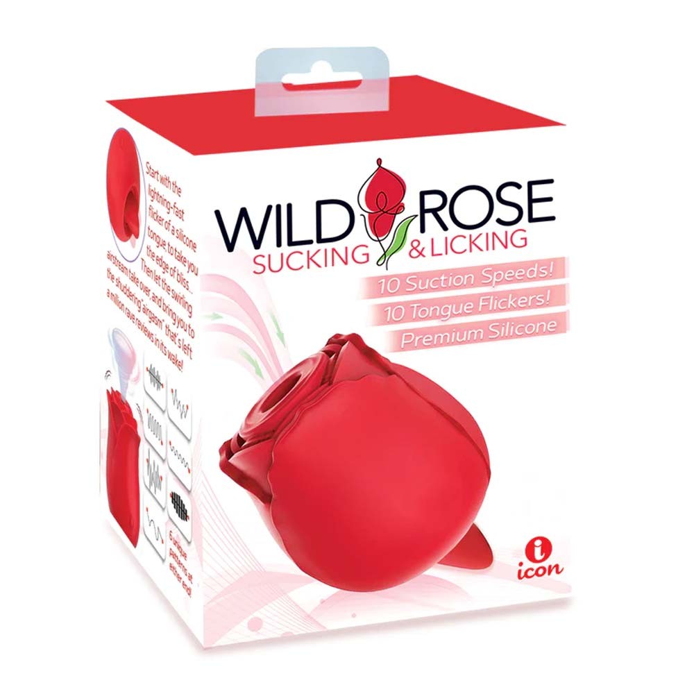 Wild Rose & Tongue Clitoral Vibrator