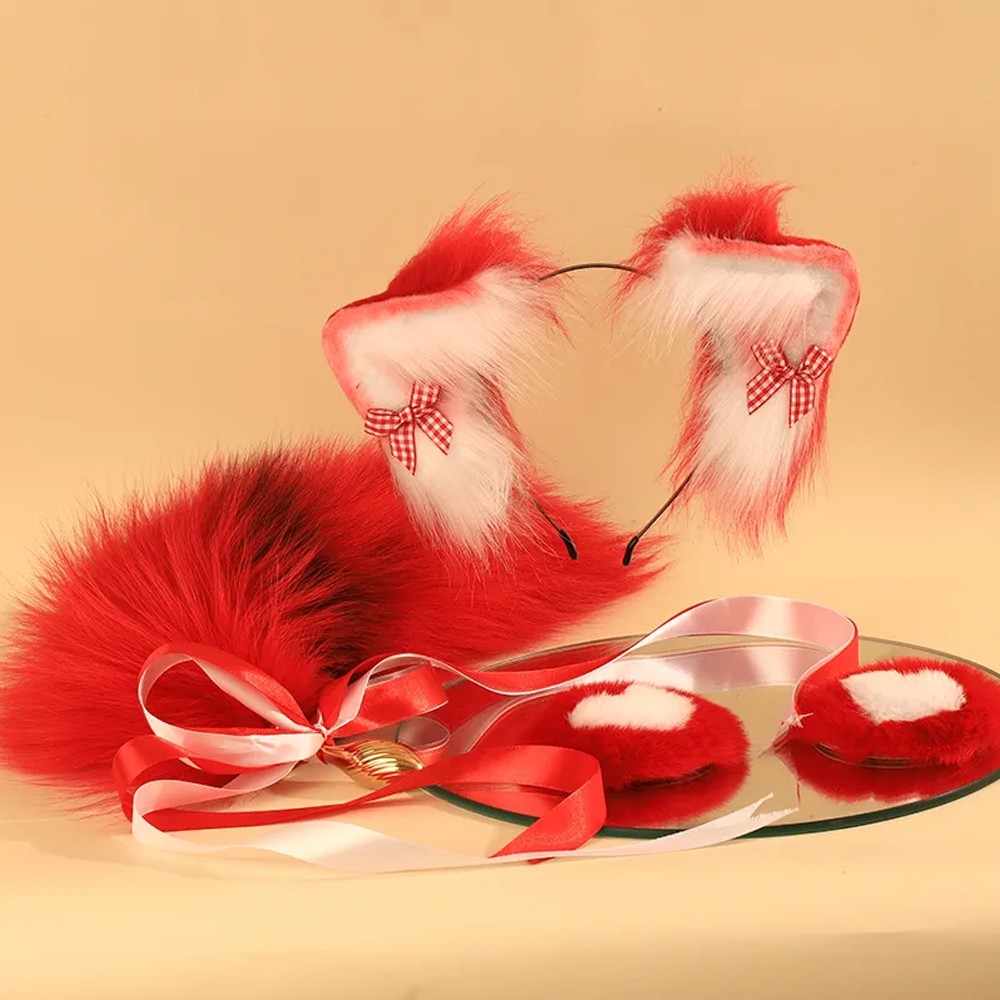 LOCKINK SEVANDA Red Vixen Pet-play Set