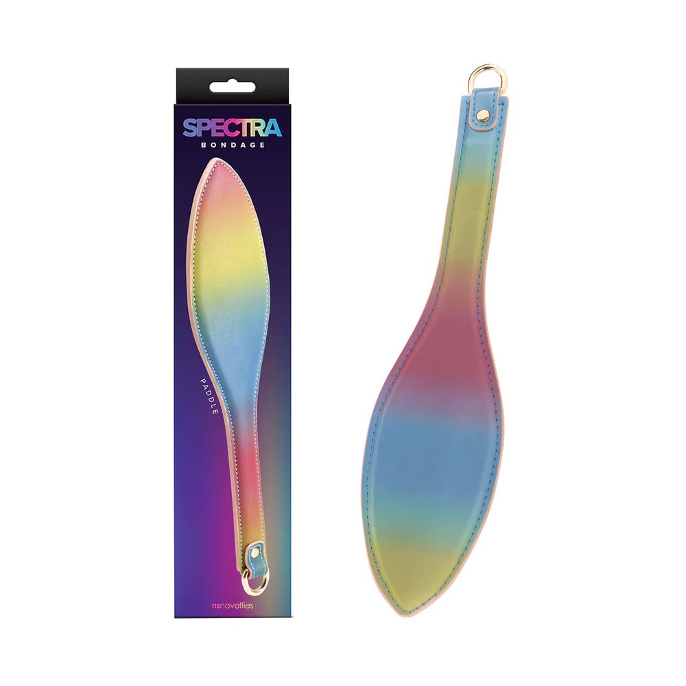 NS Novelties Spectra Bondage Rainbow Paddle