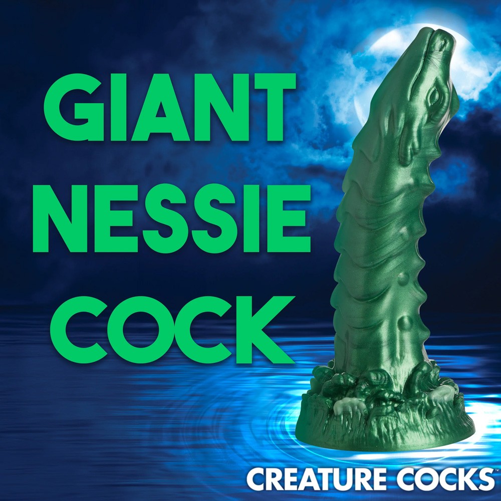 Cockness Monster Lake Creature Silicone Dildo ss