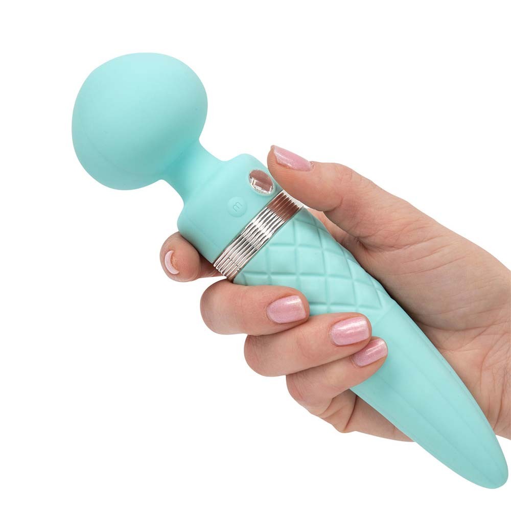 Pillow Talk Sultry Massager Dual-Ended Wand Vibrator