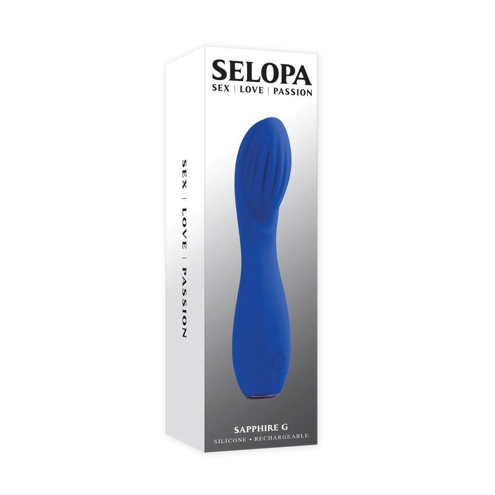 Evolved Selopa Sapphire G Silicone G-spot Vibrator