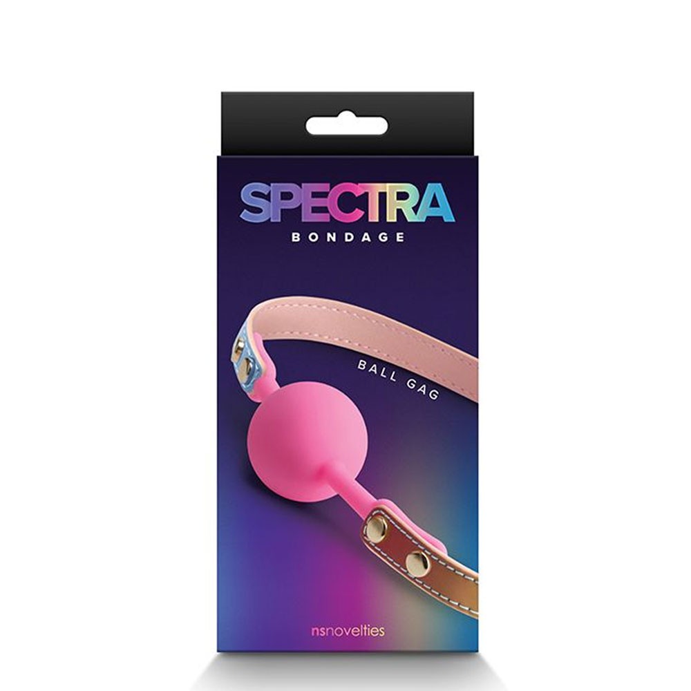 NS Novelties Spectra Bondage Rainbow Ball Gag