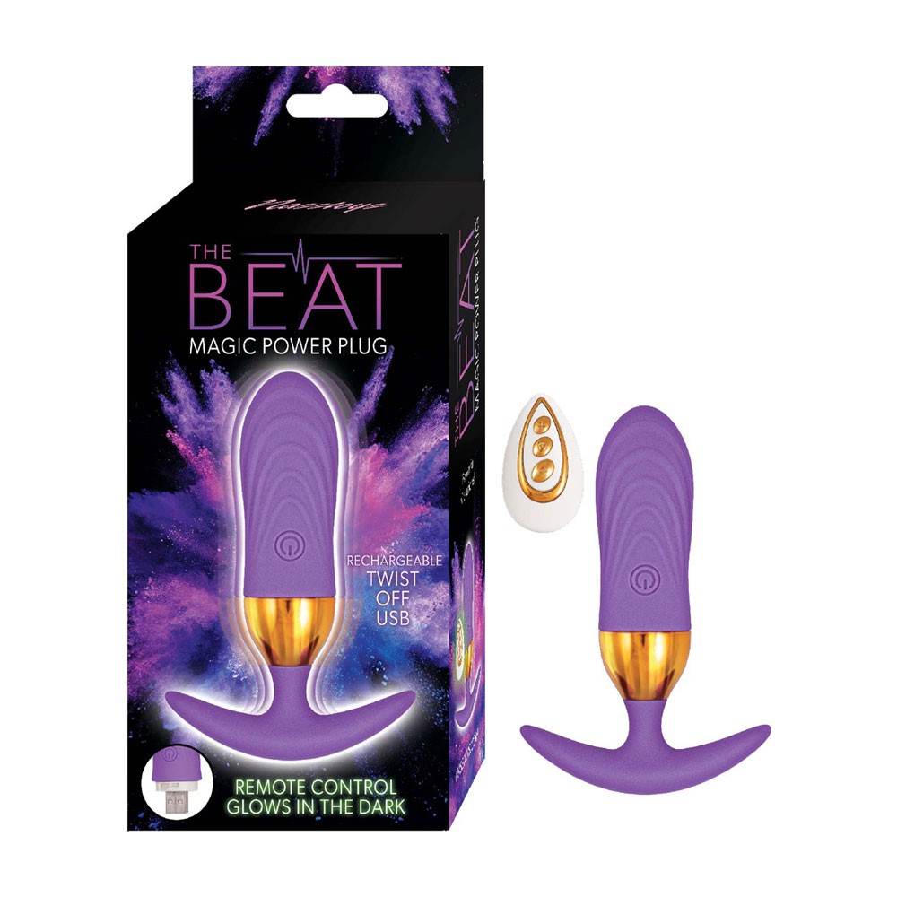 Nasstoys The Beat Magic Power Plug G-Spot Vibe with Remote Control