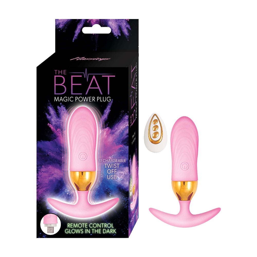 Nasstoys The Beat Magic Power Plug G-Spot Vibe with Remote Control