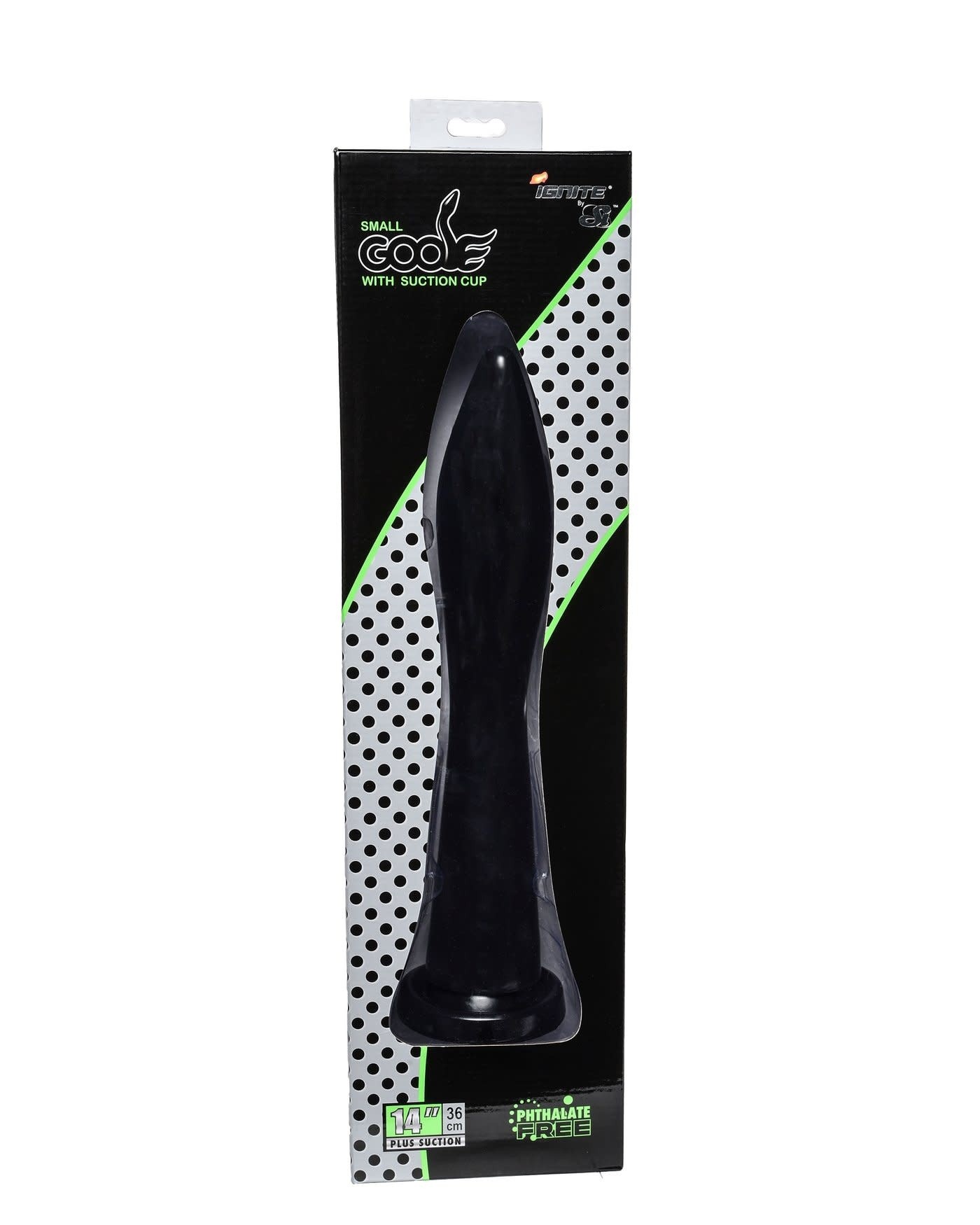 Ignite Goose Probe Anal Dildo with Suction Cup