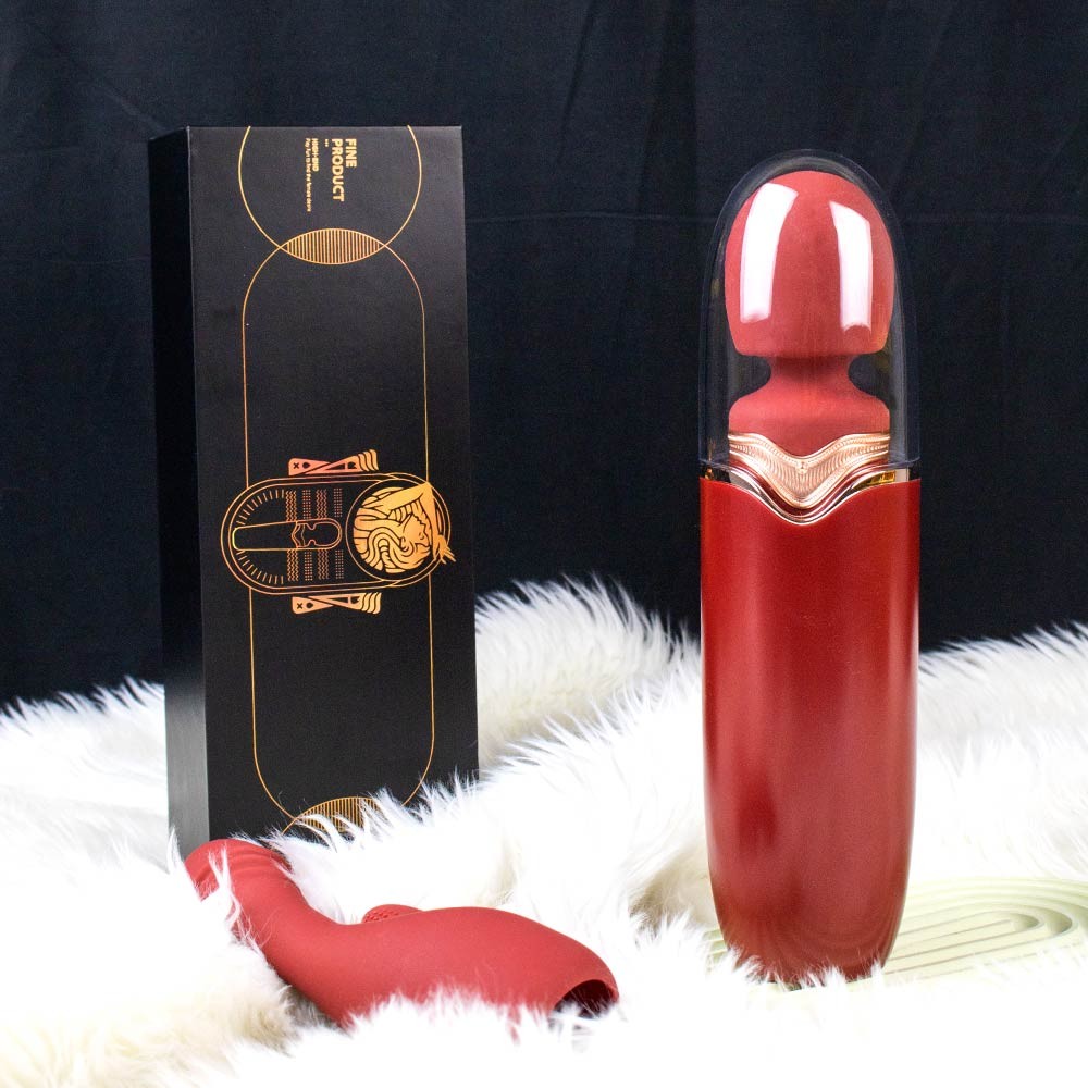 Luxury Liquid Silicone Wand Massager With Heating ModeSS
