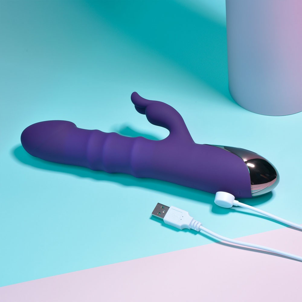 Playboy Pleasure Hop To It Rabbit Vibrator - Acai101