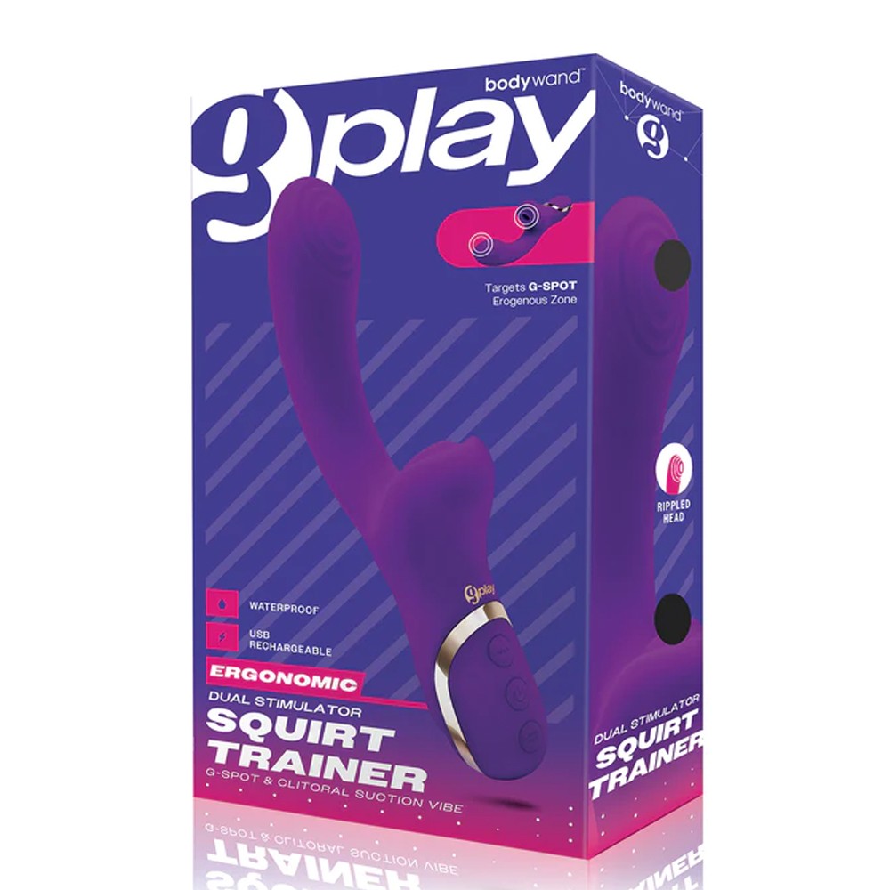 Bodywand G-Play Dual Stimulation Rabbit Vibrator Squirt Trainer