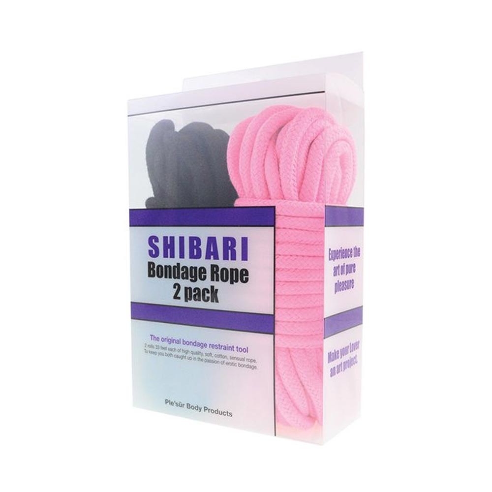 Plesur Cotton Shibari Bondage Rope 2 Pack123