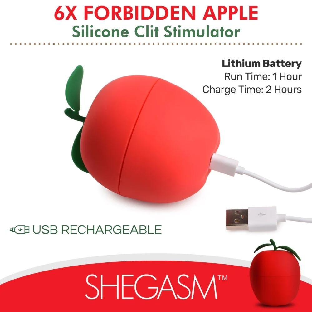 Shegasm 6X Forbidden Apple Clit Stimulator