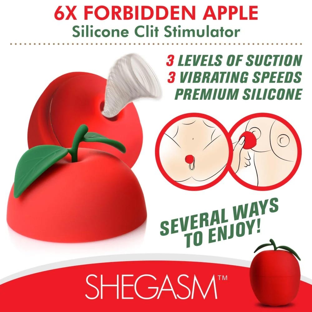 Shegasm 6X Forbidden Apple Clit Stimulator