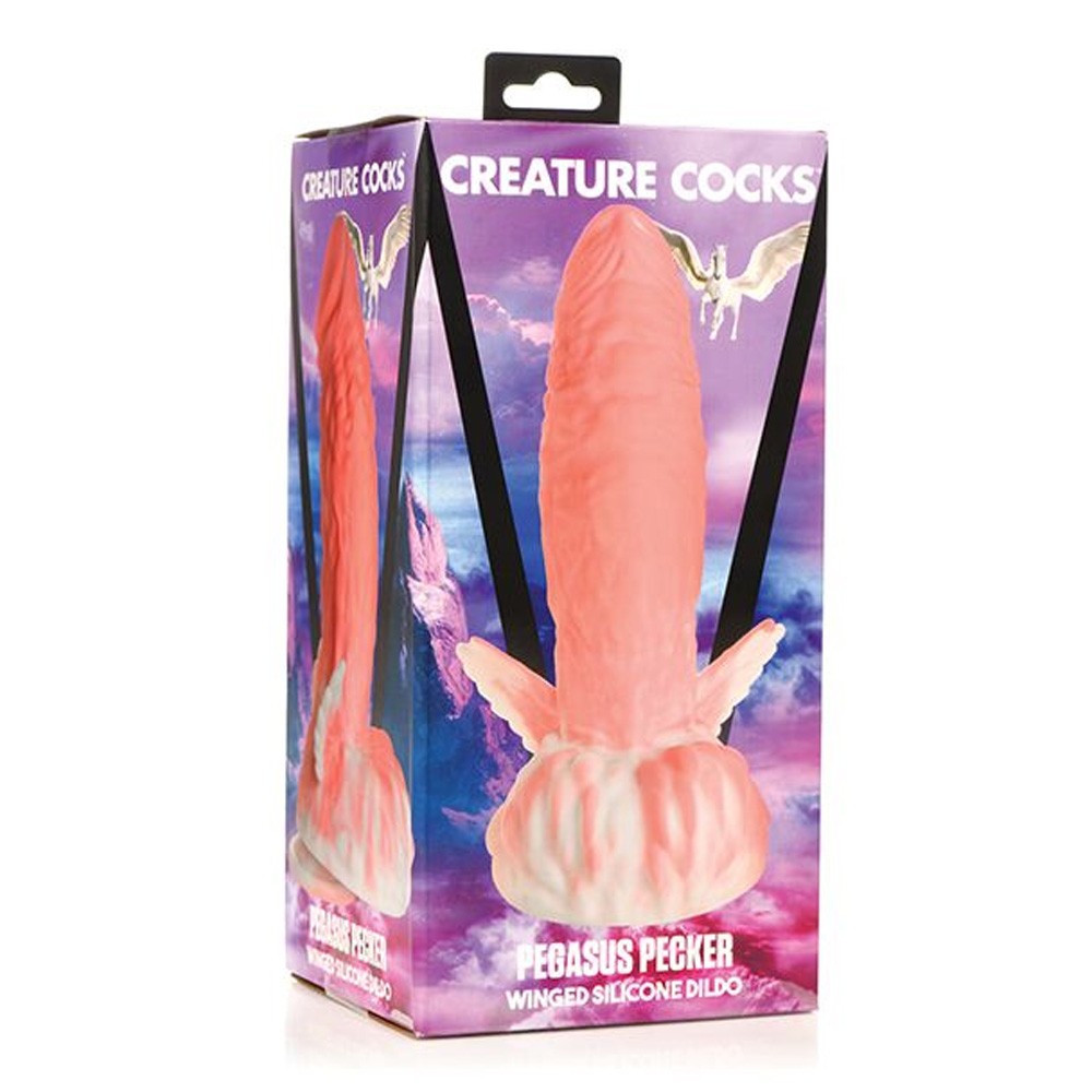 Creature Cocks Pegasus Pecker Winged Silicone Dildo12345