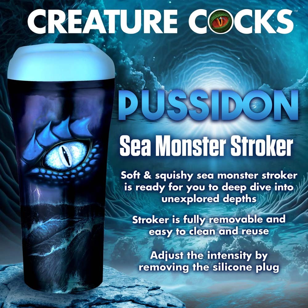 Creature Cocks - Pussidon Sea Monster Stroker s