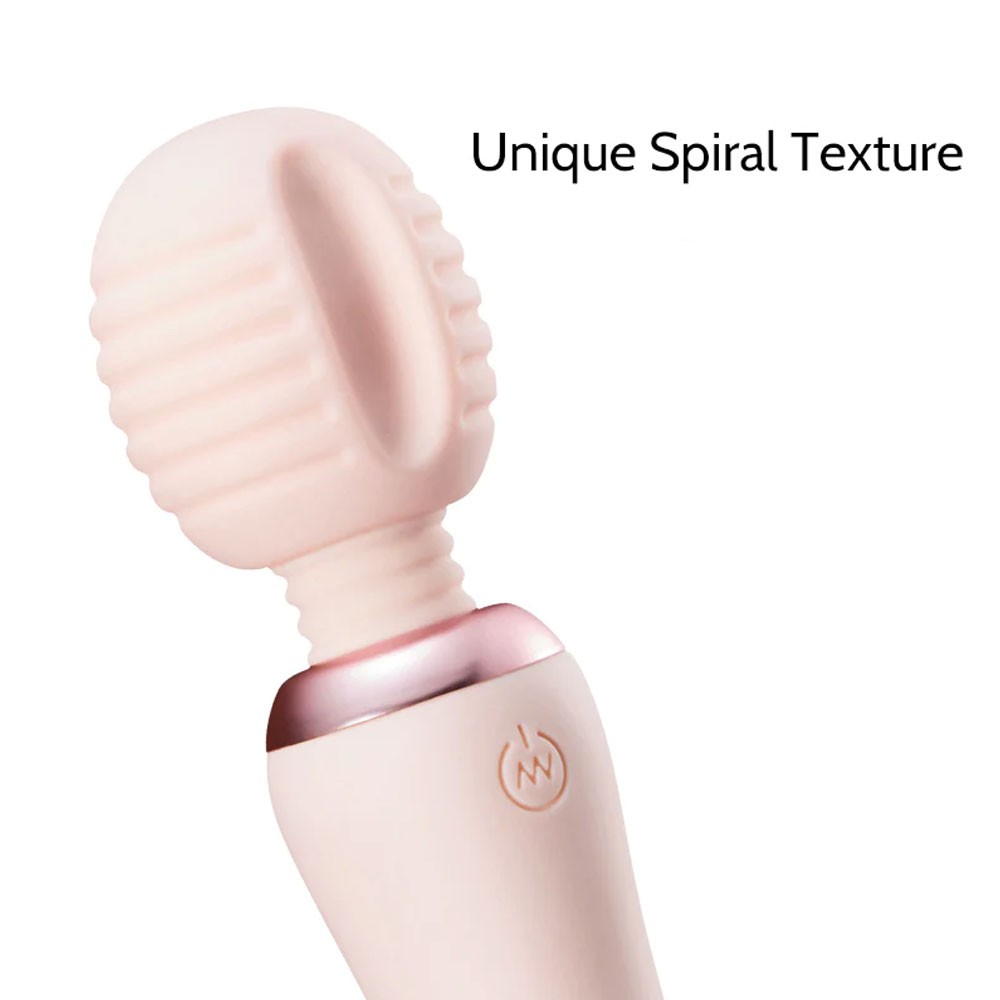 TRYFUN Ripple Series Small Cone Pleasure Wand Vibrator