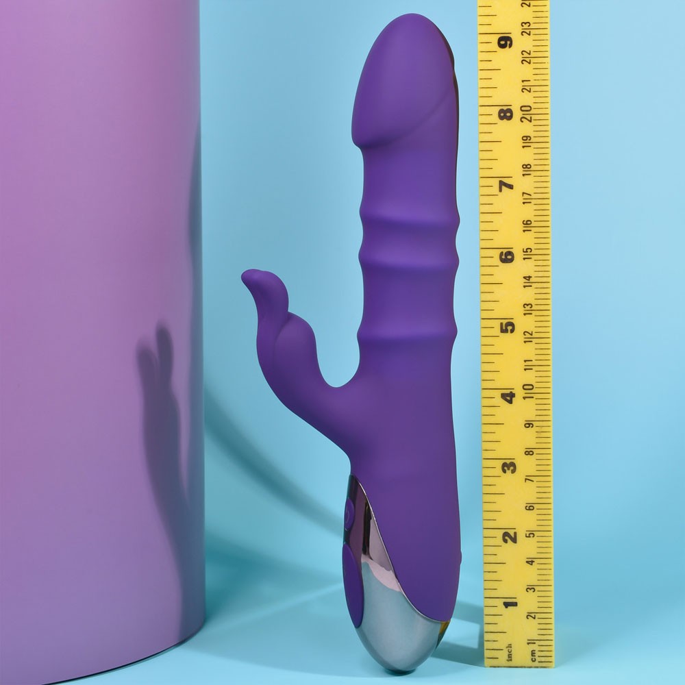 Playboy Pleasure Hop To It Rabbit Vibrator - Acai123456789