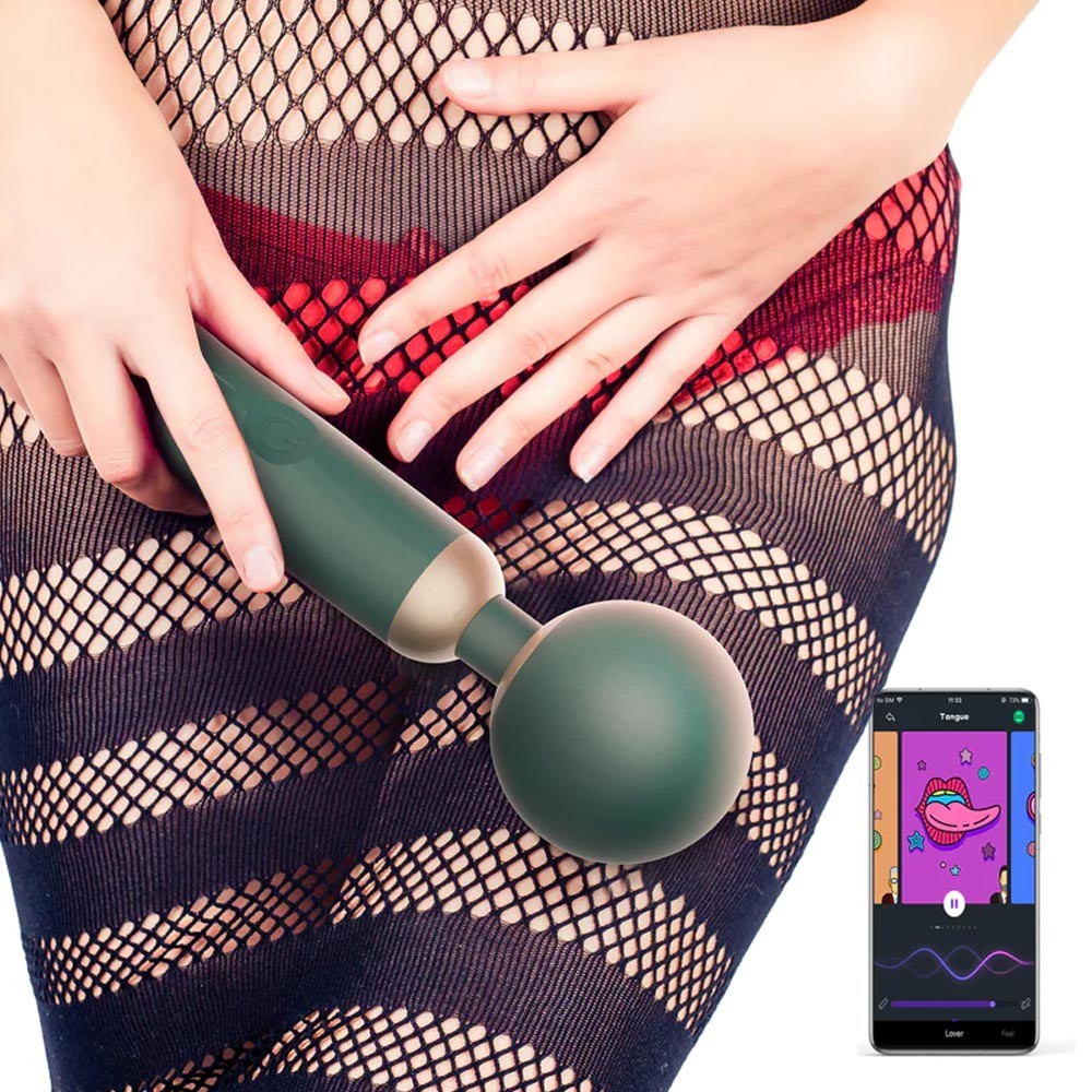 Magic Zenith Wand Vibrator with App Controlled